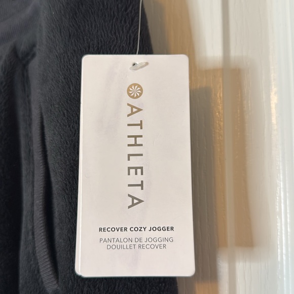 Athleta Recover Cozy Jogger Pants Black 1X - Picture 9 of 16